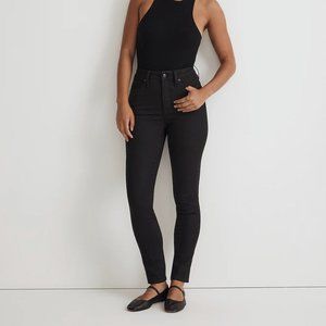 Madewell Curvy High-Rise Skinny Jeans NWT in black